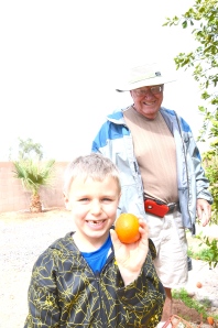 Grandpa and his grandson